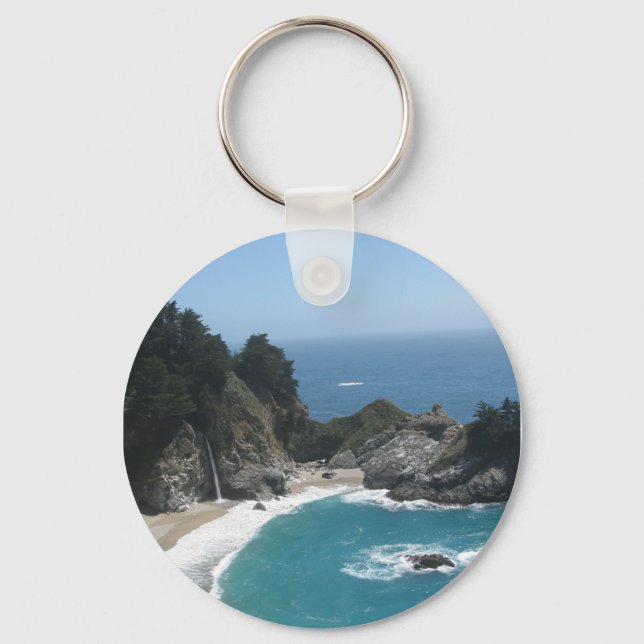 McWay Falls- Big Sur Nyckelring (Framsida)