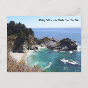 McWay Falls på Julia Pfeiffer Burns State Park Vykort