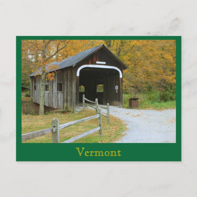 McWilliam Covered Bridge Grafton Cheese Shop Ve.. Vykort (Framsida)