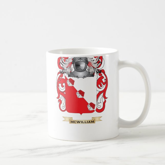 McWilliam vapensköld (familjvapenskölden) Kaffemugg (Höger)