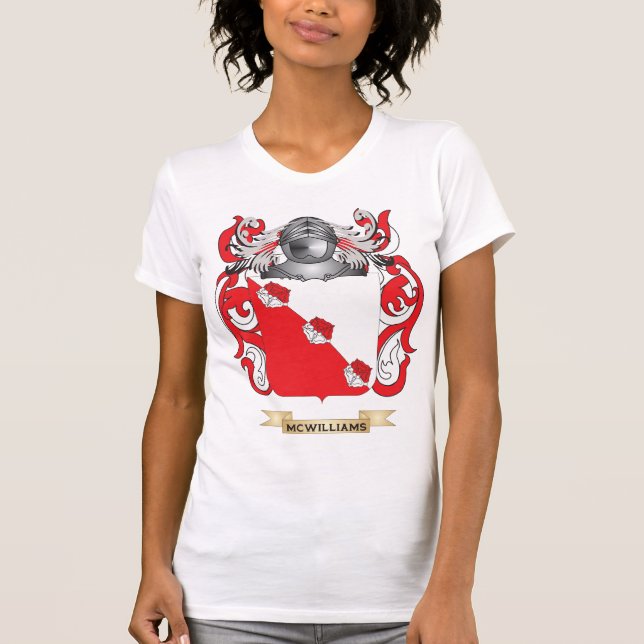 McWilliams vapensköld (familjvapenskölden) Tee (Framsida)