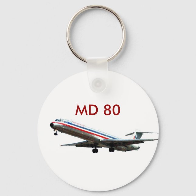 MD80.jpg CLEAN, MD 80 Nyckelring (Framsida)