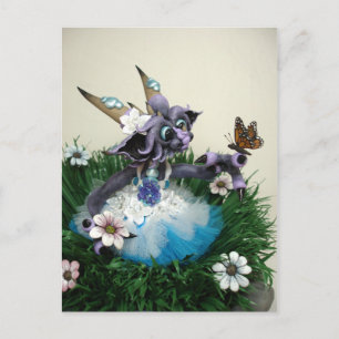 MD Alina Butterfly Dragon-vykort Vykort