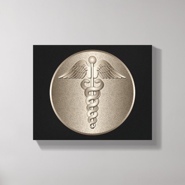MD Caduceus Canvastryck (Framsida)