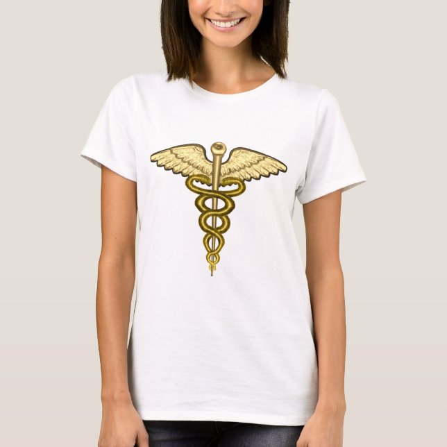 Md-Caduceus Tee (Framsida)