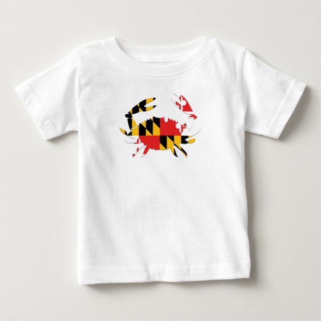 MD CRAB BABY T SHIRT (Framsida)