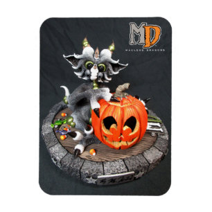MD Halloween Dragon 3 tum x 4 tum Photo Magnet