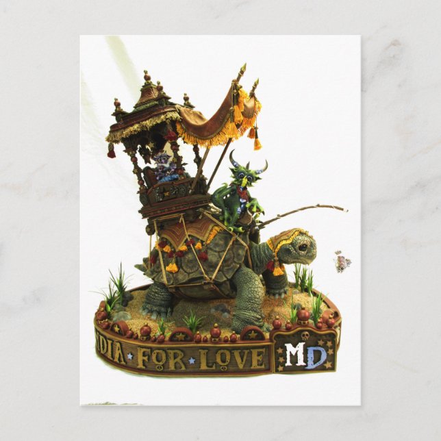 MD India Dragons 2014-vykort Vykort (Framsida)
