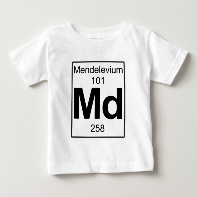 Md - Mendelevium Tee (Framsida)