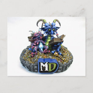 MD Storytime Dragons vykort