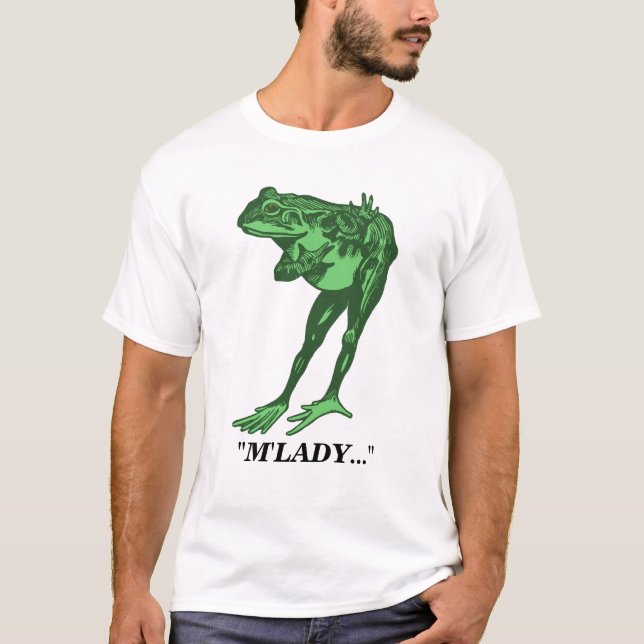 M'Dam Frog Funny My Dam Prince Shirt T (Framsida)