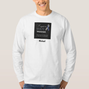 MdDS medvetenhetmanar inpassad T-tröja för T-shirt