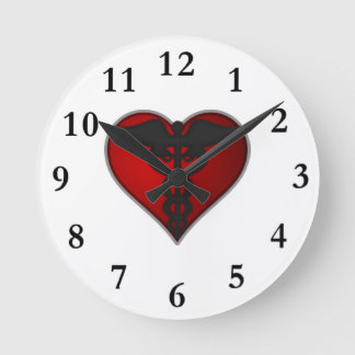 MDF Clock Rund Klocka