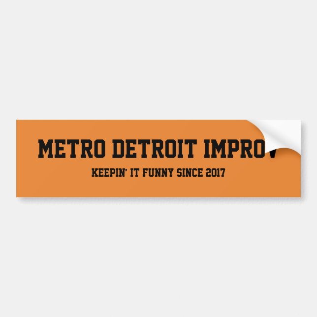 MDI Bumper Sticker Bildekal (Framsidan)
