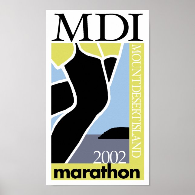 MDI Marathon - Vintage 2002 Poster (Framsidan)