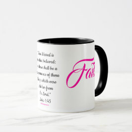 MDILLONDESIGNS.COM-kvinna av #FAITHmuggar Mugg