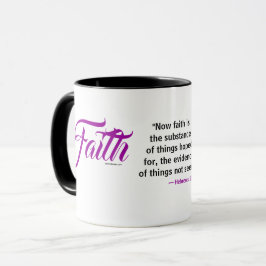 MDILLONDESIGNS.COM presenter #FAITH-skript Mugg
