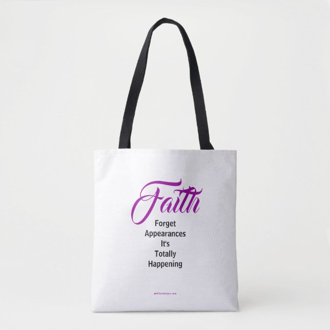 MDILLONDESIGNS.COM presenter #FAITH Tygkasse (Framsida)