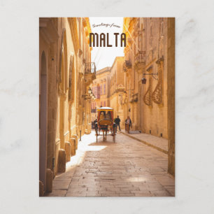 Mdina Malta Vykort