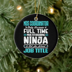 Mds Coordinator Job Title Profession Funny Carreer Julgransprydnad Keramik