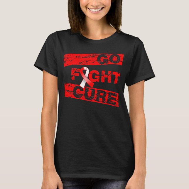 MDS Go Fight Cure T Shirt (Framsida)