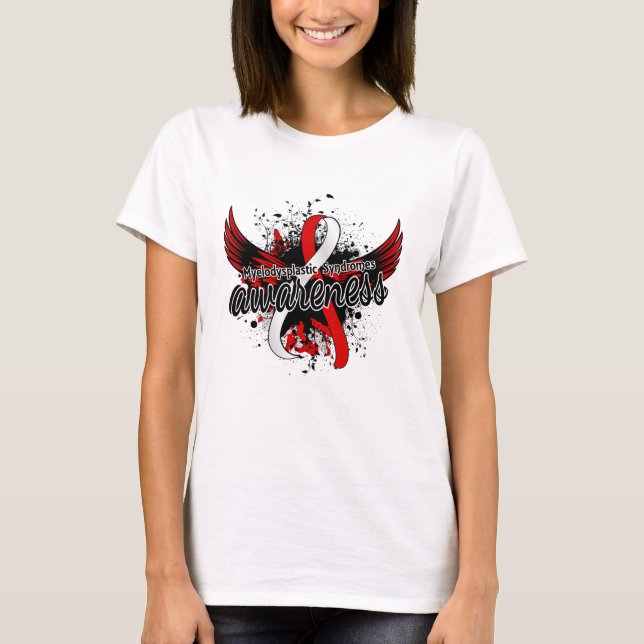 MDS-medvetenhet T Shirt (Framsida)
