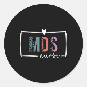 Mds Nurse Mds Nurse Nurses Day Runt Klistermärke