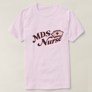 MDS Sjuksköterska T-Shirt   Perfekt Present för St