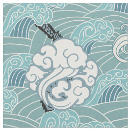 MDZS Gusu Lan Print Tyg