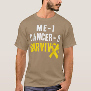Me 1 Cancer 0 - Barncancer Survivor3136 T Shirt