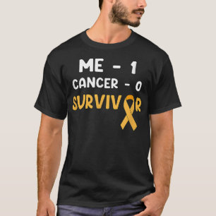 Me 1 Cancer 0 - Barncancer Survivor 3137 T Shirt