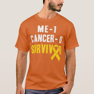 Me 1 Cancer 0 - Överlevande från barncancer T Shirt