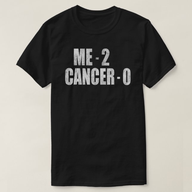 Me 2 Cancer 0 Cancer Awareness Gif Classic T- Shir T Shirt (Design framsida)