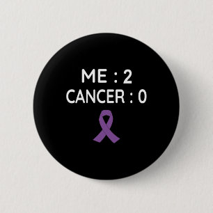 Me 2 Cancer 0 Medvetenhet om cancer i bukspottkört Knapp