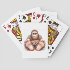 Me and My Bigfoot Playing Cards Casinokort
