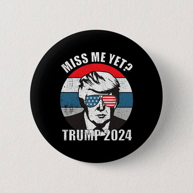 Me ändå underbart Trump 2024 2 Knapp (Framsida)