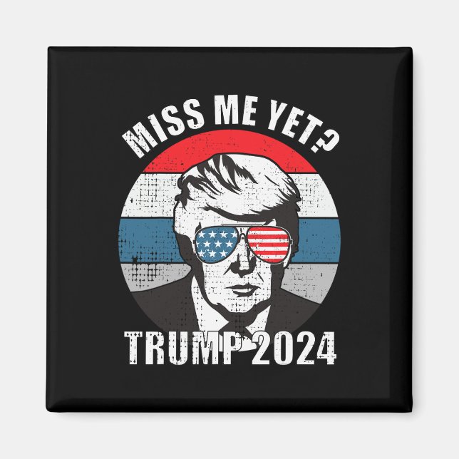 Me ändå underbart Trump 2024 2 Magnet (Framsidan)