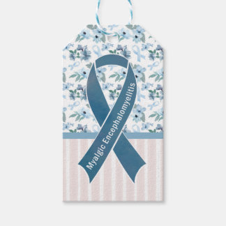 Me/CFS Blue Ribbon Awareness märkre Presentetikett