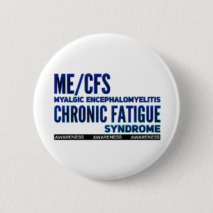 ME/CFS KRonisk trötthetsmedvetenhet - blåsor Knapp