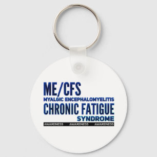 ME/CFS KRonisk trötthetsmedvetenhet - blåsor Nyckelring