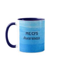 ME/CFS Kroniskt Trötthetssyndrom Medvetenhet Mugg