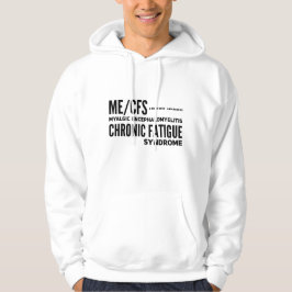 ME/CFS-medvetande om kronisk trötthet Hoodie