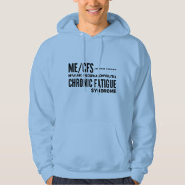 ME/CFS-medvetande om kronisk trötthet Hoodie