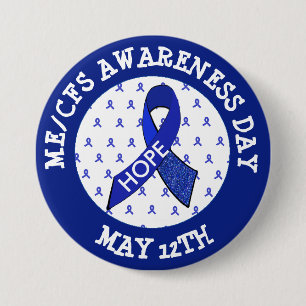 ME/CFS Syndrome Awareness Day 12, menyfliksknapp 1 Knapp