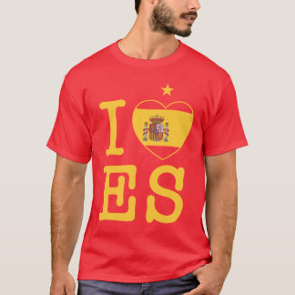 Me encanta España con una estrella T Shirt