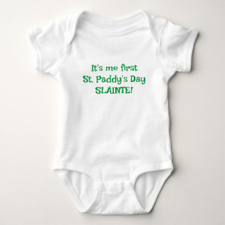Me First St. Paddy's Bodykostym T Shirt