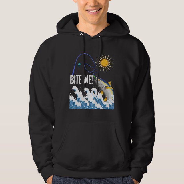 Me Fishing Hoodie (Framsida)