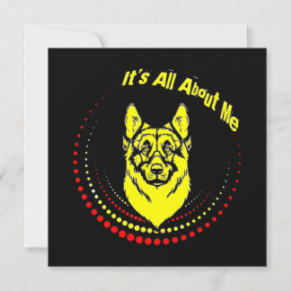 Me German Shepherd Anteckningskort