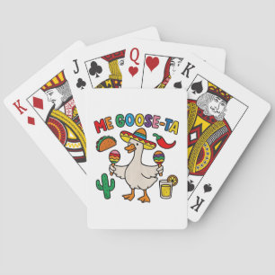 Me Goose-Ta Funny Mexikansk goose Casinokort