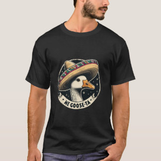 Me Goose Ta Mexican Funny Spain Pun Långärmad T Shirt